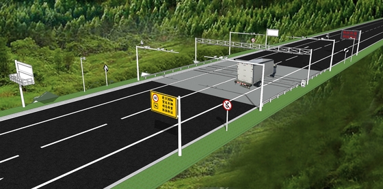Cân bằng thạch anh động trong chuyển động Wim trục đơn 40T cho đường cao tốc
